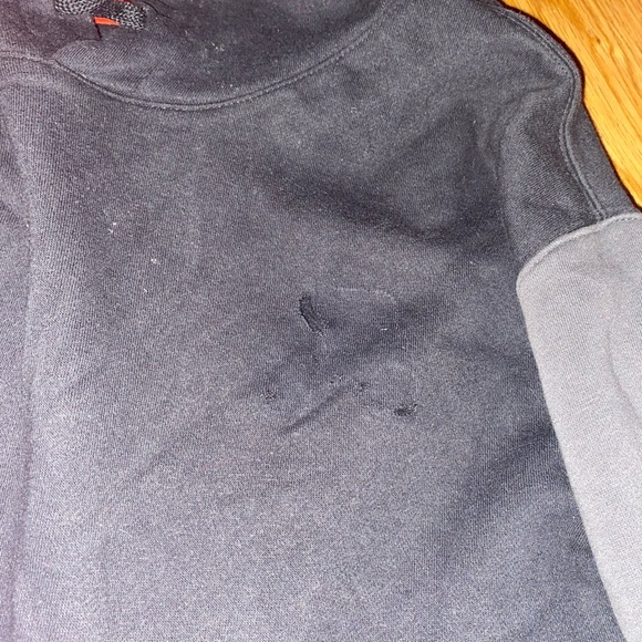 Nike Black and Orange Hoodie - Picture 2 of 6